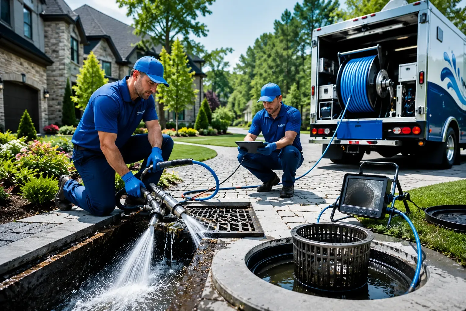 Local outdoor drain cleaning professionals in Cologne, MN