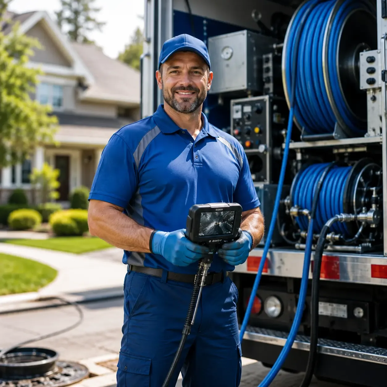 Local outdoor drain cleaning specialists in Cologne, MN